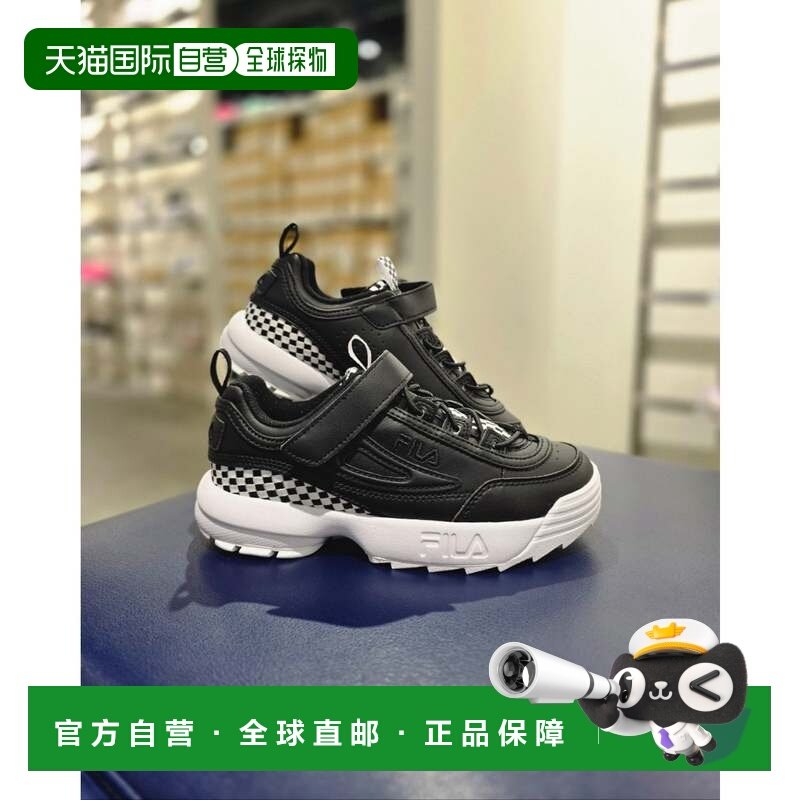 韩国直邮FILA [Paju] 惠拉儿童 Disruptor 24 运动鞋(3XM02408G-0,运动鞋new,运动休闲鞋,淘宝优惠券,粉丝福利购,淘宝优惠卷