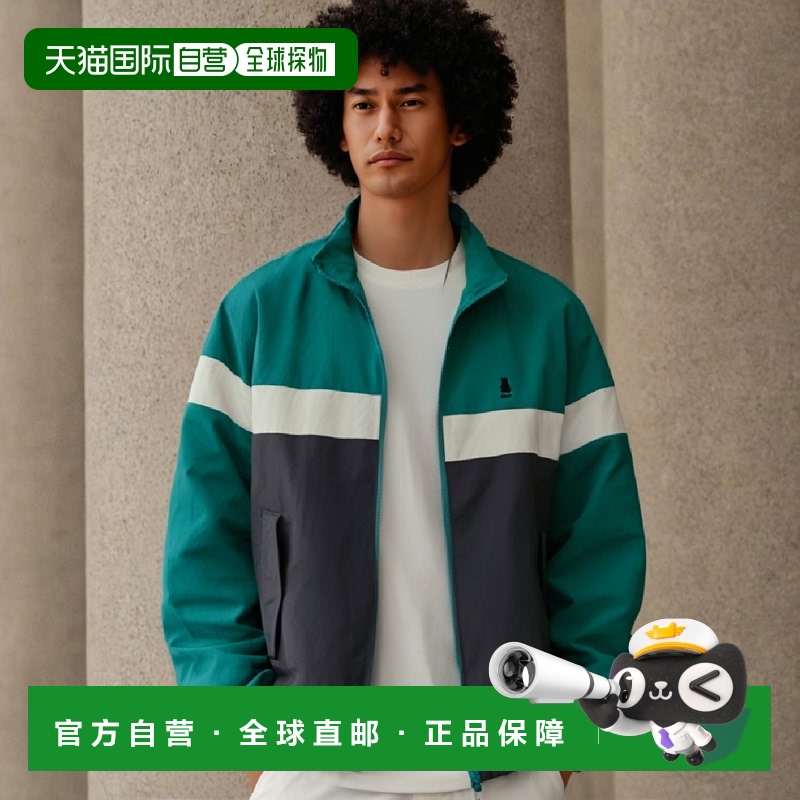 韩国直邮YALE RECYCLE NYLON TRACK BLOUSON GREEN运动卫衣/套头Y