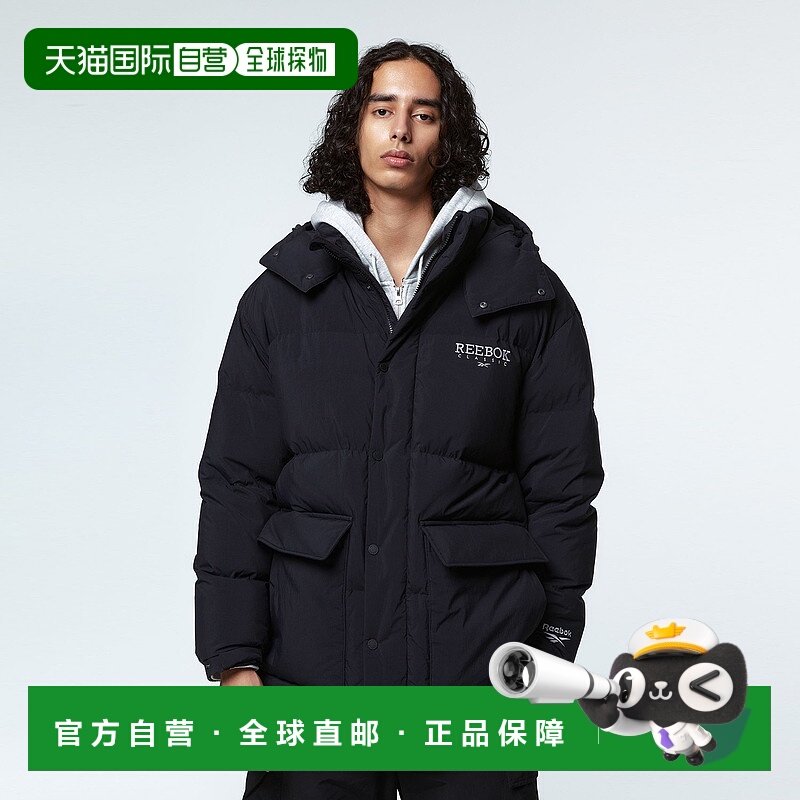 韩国直邮Reebok锐步男女同款夹克REJU3FD04BK