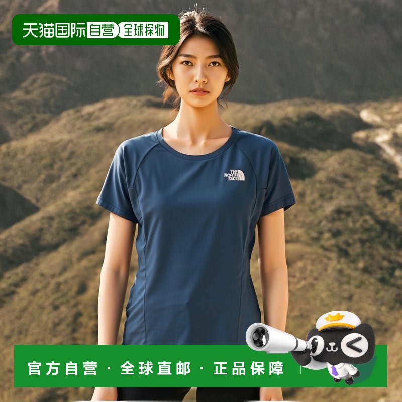 韩国直邮THE NORTH FACE 女士户外运动休闲百搭T恤 NT7UP30C北面