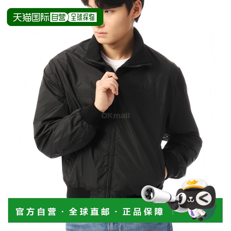 韩国直邮VERSACE 米兰邮票夹克 (1015726 1A113121B000 1B000) 毛