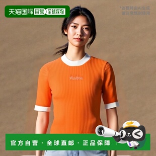 Mock neck Half 韩国直邮MALBON Knit 女士毛针织衫 Sleeve GOLF