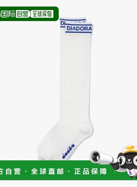 韩国直邮diadora 女士运动袜D4142LSC36BLS长筒袜