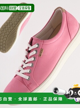 韩国直邮ECCO Soft 7W运动鞋 男女通用 中帮 430003-02399爱步