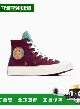 韩国直邮CONVERSE 公用休闲鞋A12452CChuck 70 Canvas & Plaid De