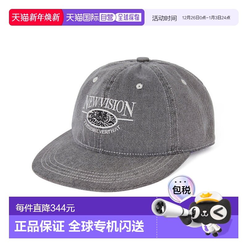 韩国直邮THISISNEVERTHAT 公用帽子TN243WHWBC13SKB Overdyed NEW