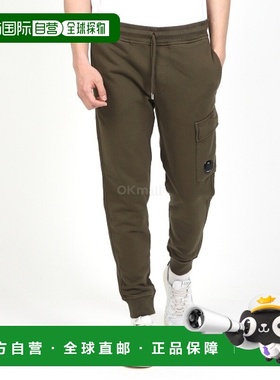 韩国直邮CP COMPANY 棉质斜角抓绒工装运动裤 (16CMSP100A 110044