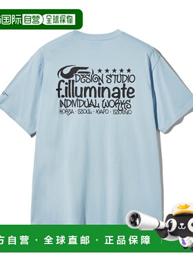 韩国直邮FILLUMINATE 公用T恤 FBEUUTS161SB Naughty Back Printi