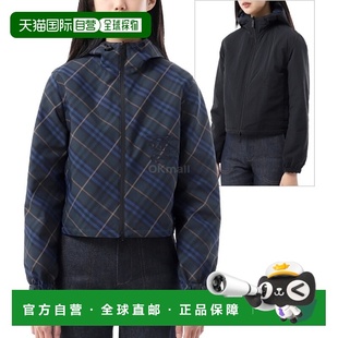 博柏利夹克外套长袖 8104911 双面格纹夹克 韩国直邮BURBERRY