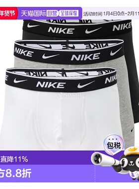 韩国直邮NIKE M EVERYDAY 棉质弹力内裤 3 件装 (KE1008-MP1)耐克