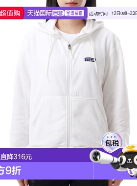 韩国直邮patagonia W Micro D 羊毛连帽衫 (23260-BCW) 中层夹克