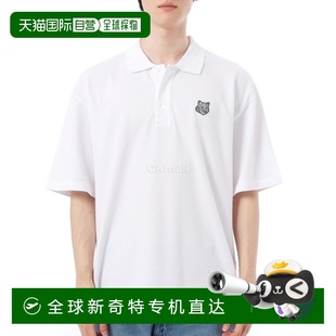 衫 韩国直邮MAISON POLO KITSUNE OM00213KJ 大胆狐狸头贴片宽松