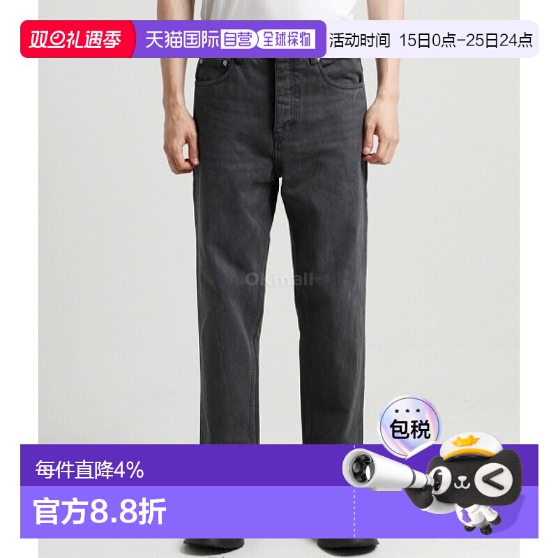 韩国直邮AMI HTR103 CO0037 001 牛仔裤