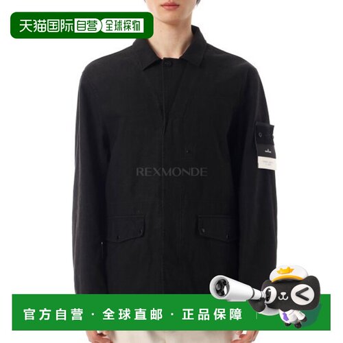 韩国直邮STONE ISLAND A100007 Bonded Linen-TC_S.I. Ghost Coac