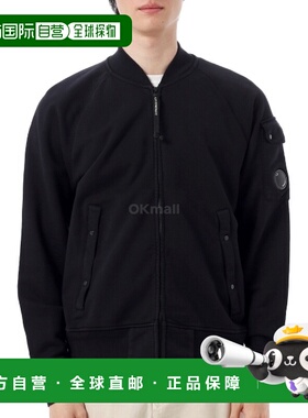 韩国直邮CP COMPANY 棉质斜纹羊毛全拉链卫衣 (18CMSS048A 110044