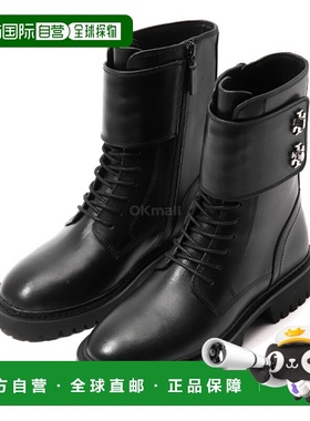 韩国直邮TORY BURCH 旋锁凸缘靴 (沃克) 女靴厚底鞋173620-006