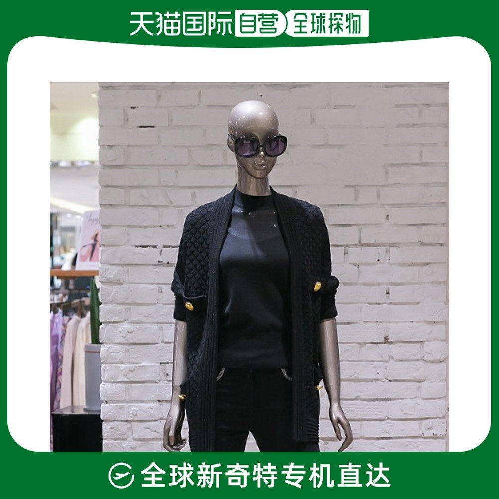 韩国直邮[JESSI NEWYORK] [Jessie New York] 黑金纽扣连帽衫 MA8