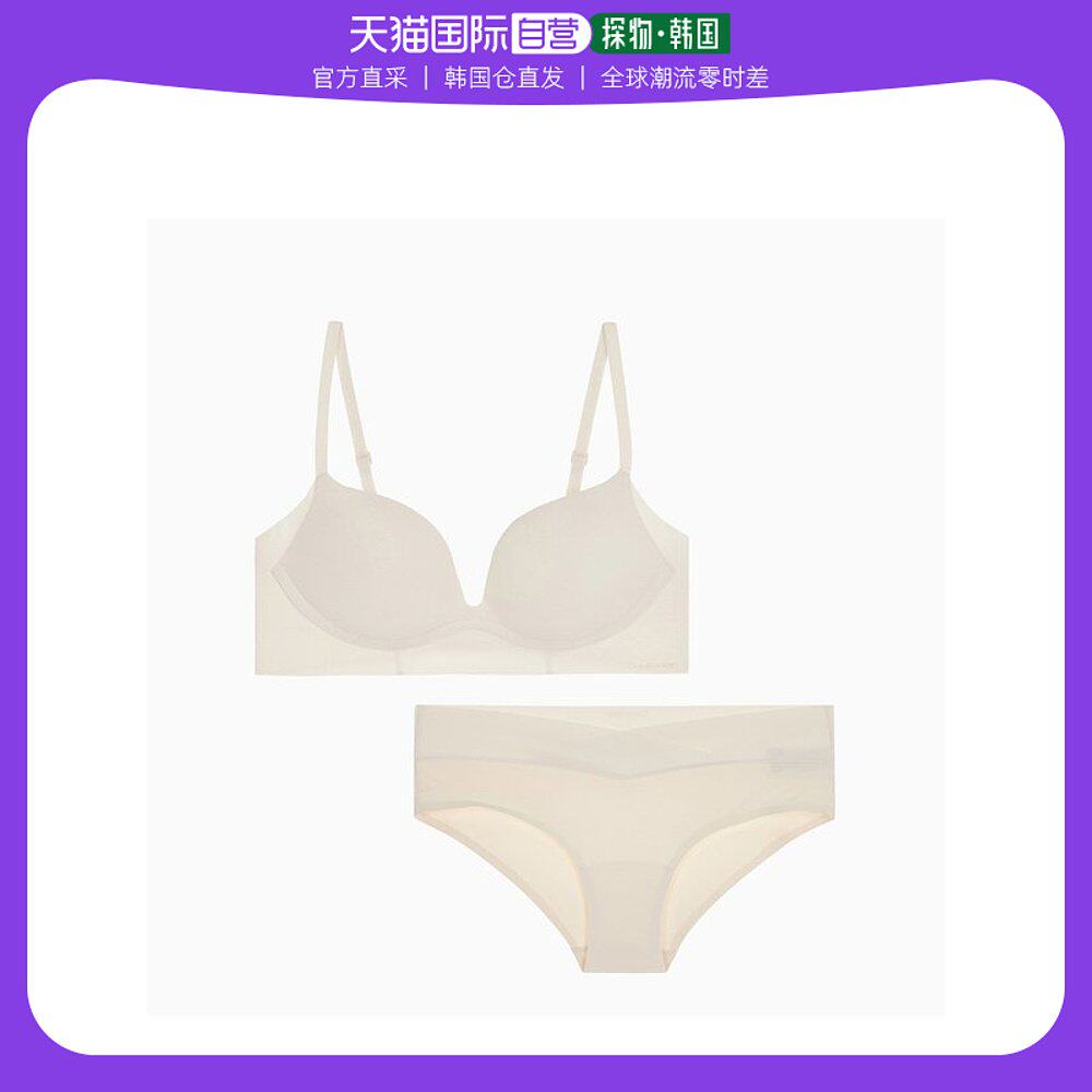韩国直邮Calvin Klein QF6835AD-100 CK内衣春夏女聚拢厚垫文胸SD