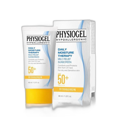 韩国直邮OLIVE YOUNG专享 Physiogel霏丝佳舒缓安肤润护防晒霜 40