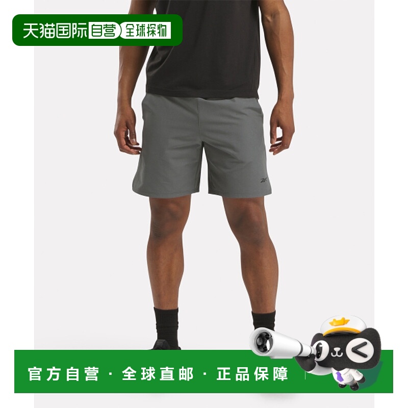 韩国直邮REEBOK 男士短裤REPA4FB82G2运动休闲透气锐步紧身裤