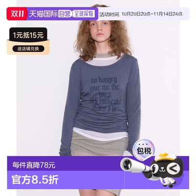 韩国直邮ROCKCAKE 女士女装T恤RC23TP08500 Funk Mesh Top - Coolg
