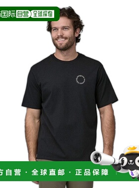 韩国直邮PATAGONIA 男士T恤24SS Mens Spoke Stencil Responsibil