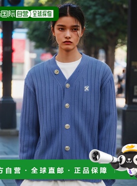 韩国直邮SATUR设计师款大气简约日常休闲个性针织衫SA23FWMK03LB