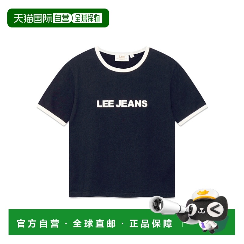 韩国直邮LEE正品休闲日常舒适时尚韩系新款休闲女款T恤LE2502ST66