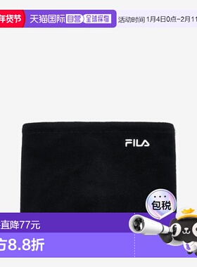 韩国直邮FILA KIDS 儿童童装围巾1200FK3EQG4021XBLK斐乐