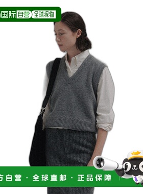 韩国直邮NOTHING WRITTEN正品棉马甲303898560Auree vest (Gray)