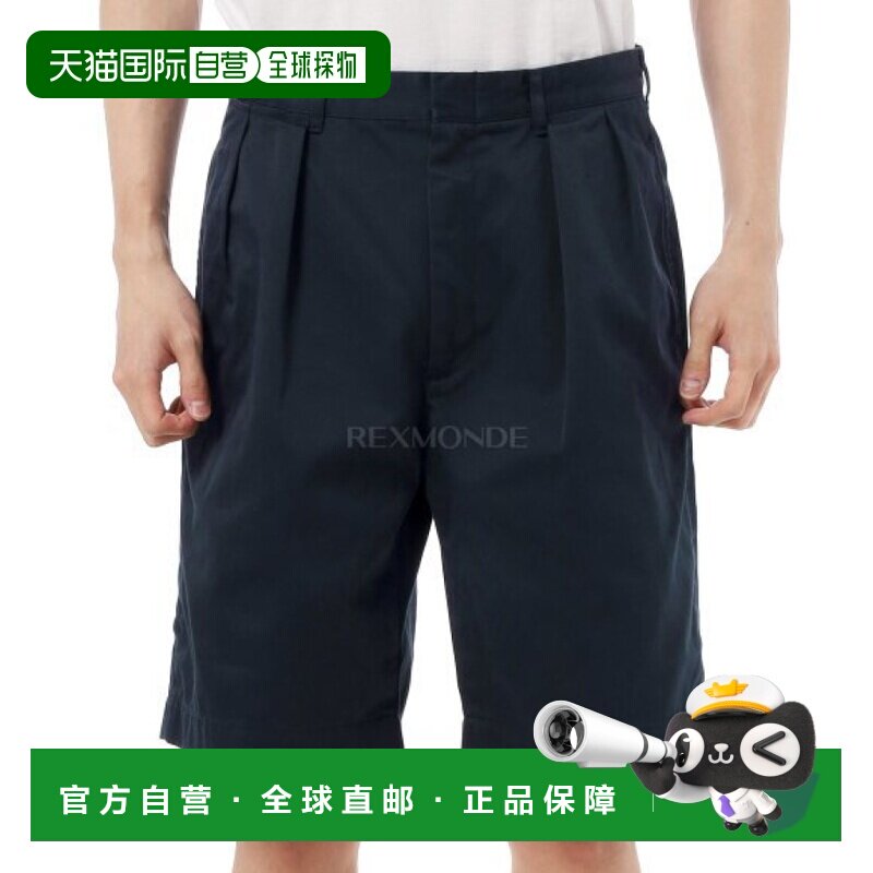 韩国直邮nanamica 双褶斜纹布短裤 (S25SD108 DN) 短裤休闲裤工装图片