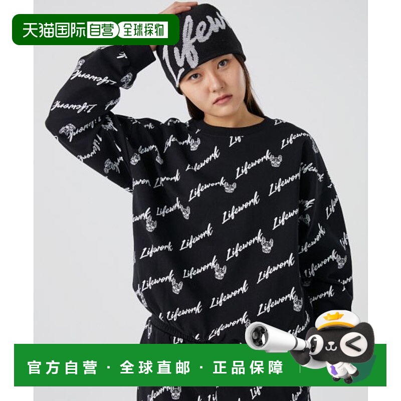 韩国直邮LIFEWORK 女士女士卫衣/绒衫LW241MT705新款长袖