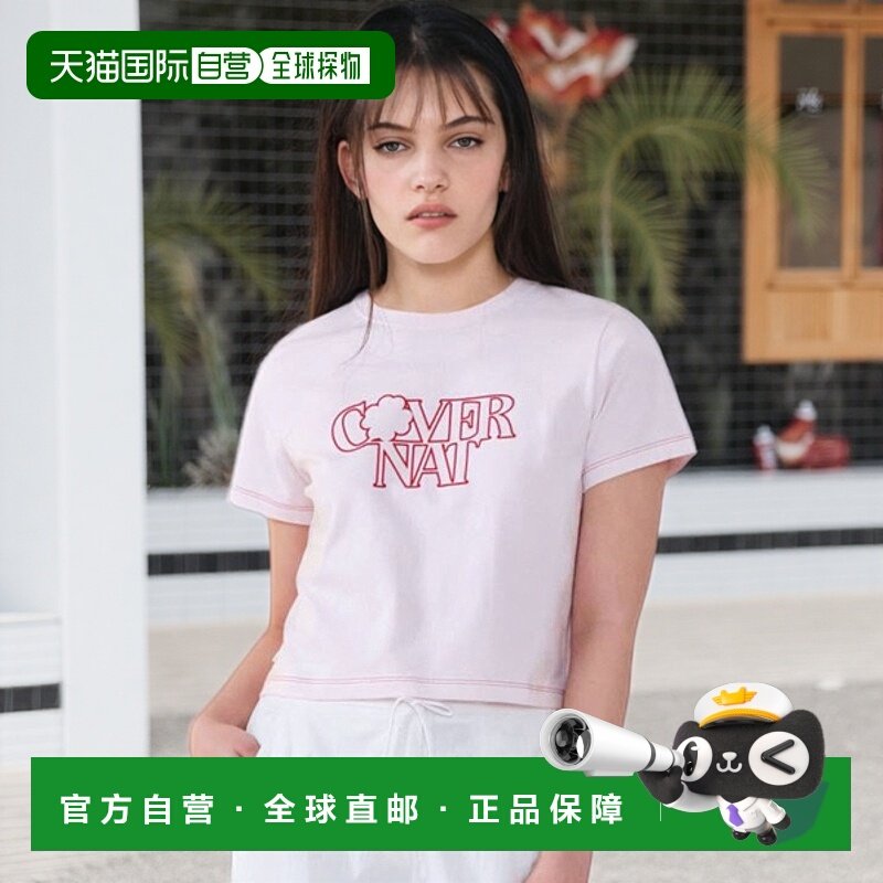 韩国直邮COVERNAT WOMAN 女士女装T恤CO2402ST76LP