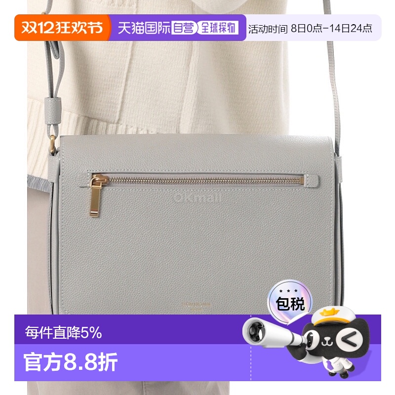 韩国直邮Thom Browne汤姆布朗小牛皮单肩包手提包MAG143B 00198