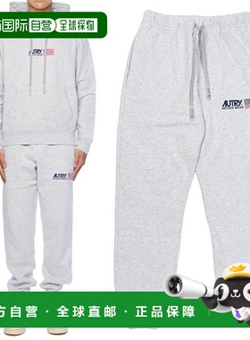 韩国直邮AUTRY Autry 男式徽标贴布慢跑长裤 PAIM1543运动裤卫裤
