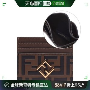 韩国直邮Fendi 钱包 23FW/Women/FF/Diamond/Card Wallet