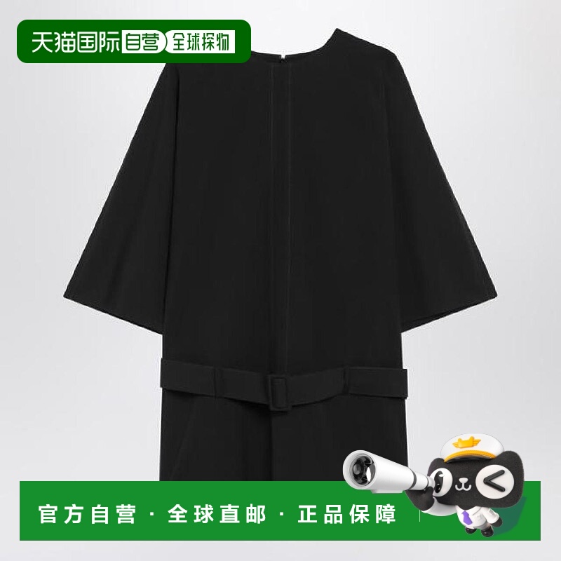 韩国直邮MAISON MARGIELA MM6 MAISON MARGIELA 黑色羊毛混纺迷你