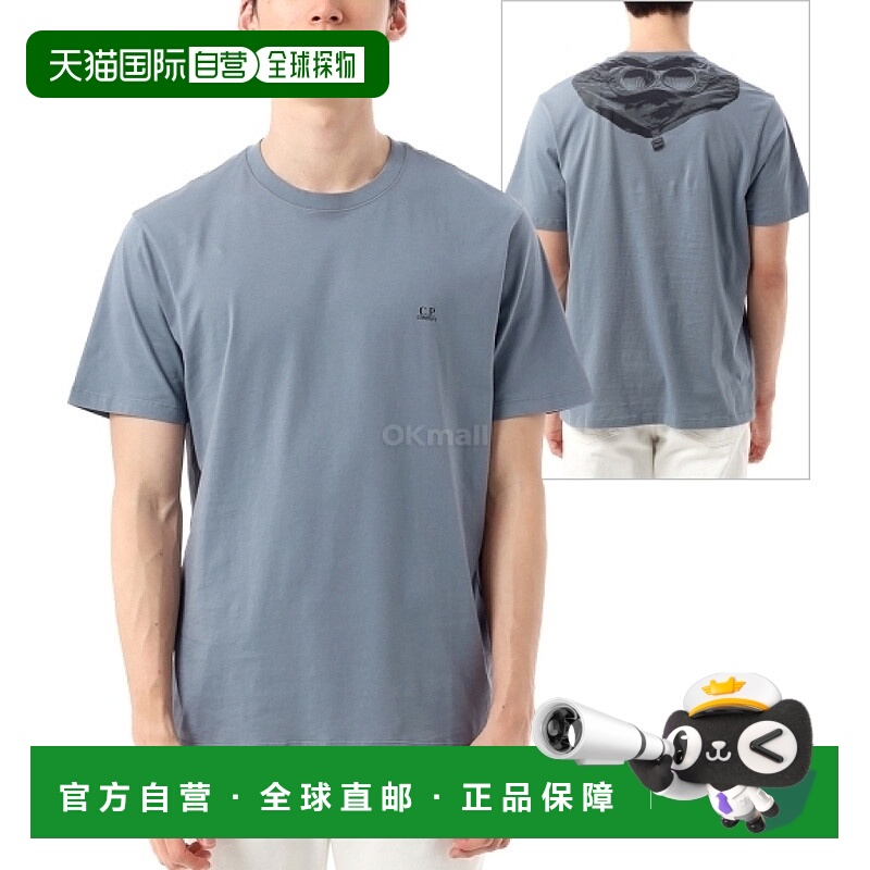 韩国直邮CP COMPANY 30/1 球衣徽标 T 恤 (18CMTS030A 005100W 87