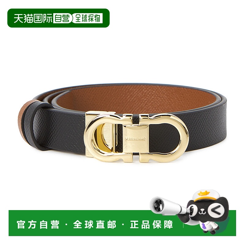 1h可退 韩国直邮ferragamo 女士 腰带菲拉格慕牛皮休闲