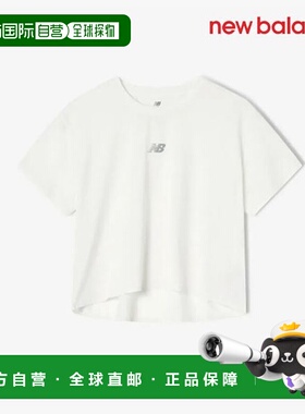 韩国直邮NEW BALANCE 短袖T恤 U6 NBNEF2V352 10 WT51133 W 中心