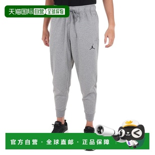 速干 纯色Logo印花松紧腰束脚针织运动裤 男 FW22 韩国直邮Jordan