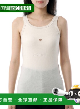 韩国直邮Baserange 未染色心形背心 (TOHT-RB-000) 无袖的