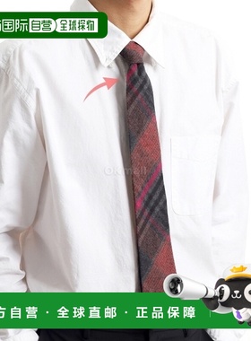 韩国直邮Engineered Garments 领带橙色/红色棉格子法兰绒 (24F1H