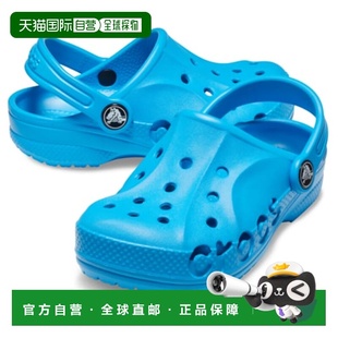 韩国直邮crocs 巴亚木屐 T 207012-456洞洞鞋一脚蹬
