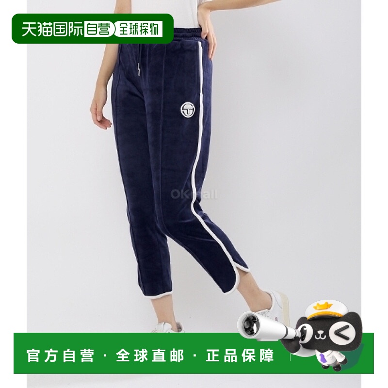 韩国直邮Sergio Tacchini VENETO 3/4 丝绒运动裤 (STF24W51007-)