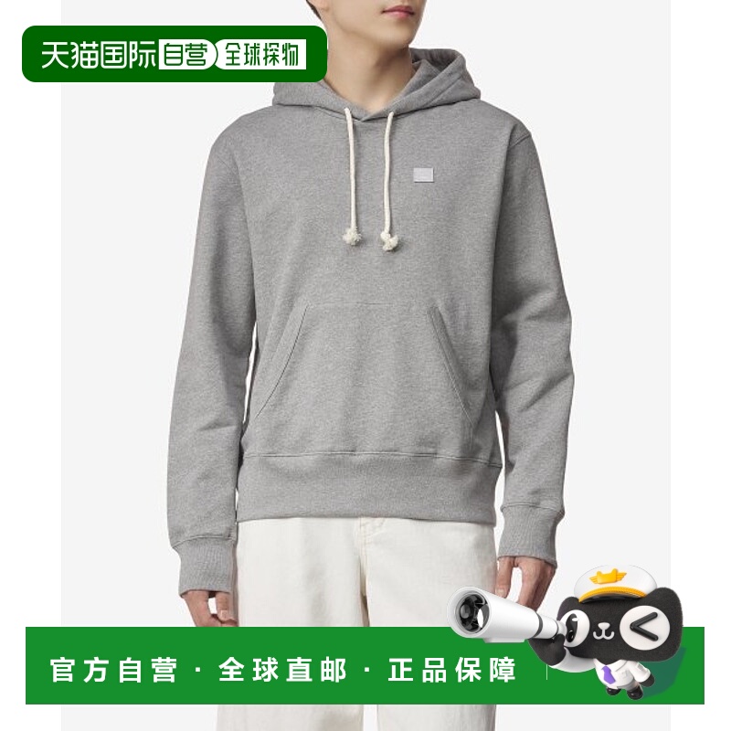 韩国直邮ACNE STUDIOS 男士连帽衫CI0141X92 | FACE LOGO PATCH H