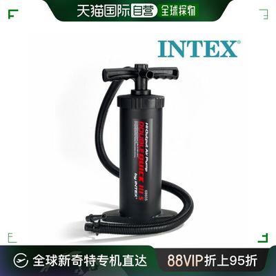 韩国直邮[INTEX] 手提泵 68605 充气 颈枕 充气垫 空气泵