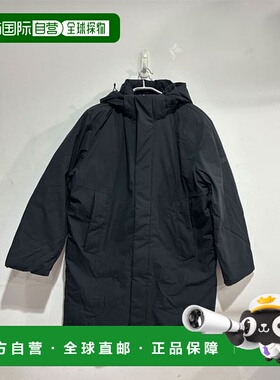 韩国直邮NEW BALANCE M Active 极简长款羽绒服 NBNPF4M931 黑