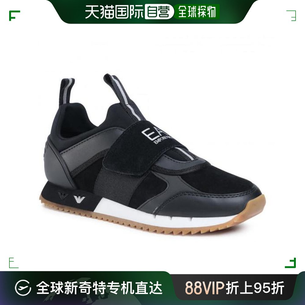 韩国直邮EA7 EMPORIO ARMANI平板鞋男X8X066XK173NERO N144BLACK 流行男鞋 休闲板鞋 原图主图