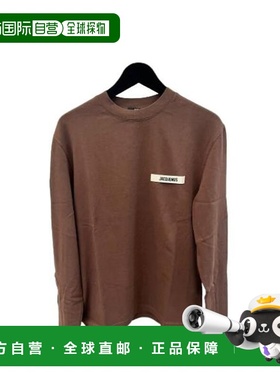 韩国直邮Jacquemus 长袖 T 恤 TSM00570AJ00226880 深棕色 DOM